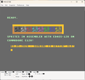 Sprites-In-Assembler-C128
